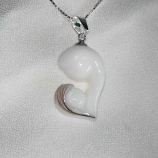 Pendentif Maman et bébé - Bijou au lait maternel